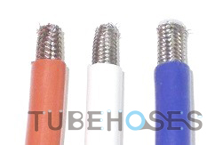 PTFE Stainless Steel Braided Hose with silicone cover